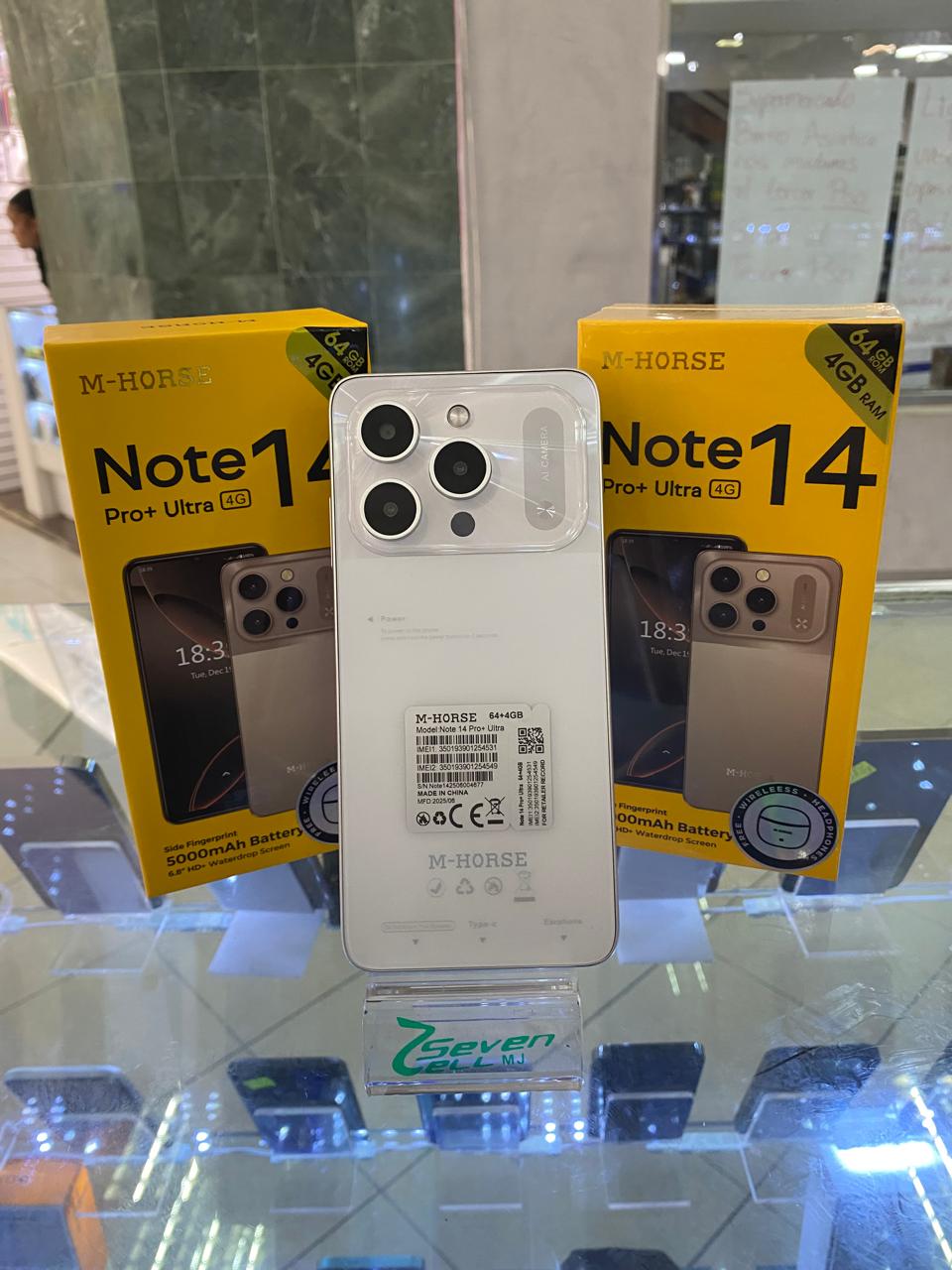 CELULARES M-HORSE NOTE 14 PRO+ ULTRA 64GB / 4GB RAM