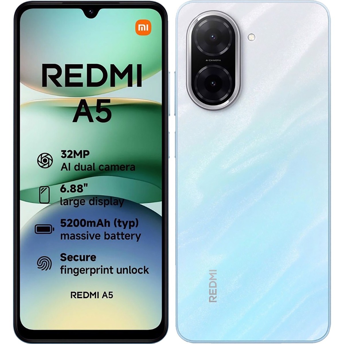 CELULAR REDMI A5 COLOR AZUL OCEANO 6GB DE RAM 64GB