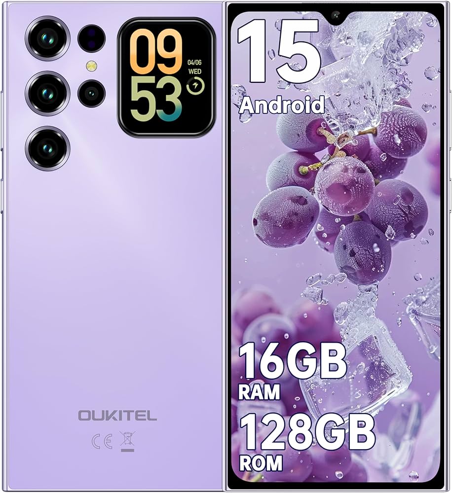 CELULAR OUKITEL C62 128GB / 16GB RAM PURPLE